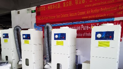 電焊車間有害煙塵治理，執信環保脈沖濾筒除塵器凈化煙塵！