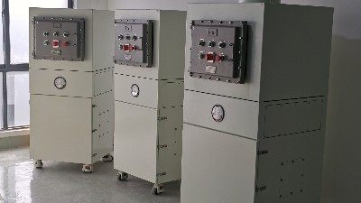 安全生產,執信環保科技車間安全粉塵凈化設備制造,單機防爆集塵器！